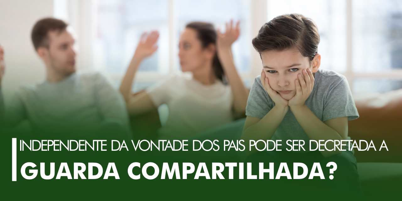 A guarda compartilhada pode ser decretada independente da vontade dos pais?
